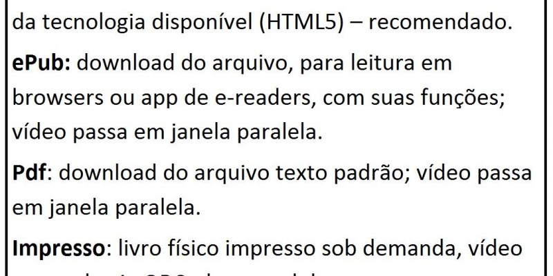 Formatos de arquivos de ebooks